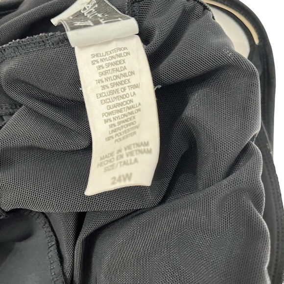 LONGITUDE Empire Swim dress Size 24W - Picture 9 of 9